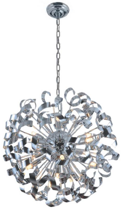 30RND23CH 22.5" X 22.5" RIETI CHROME ROUND - 210000003529