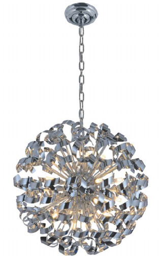 30RND28CH 27.5" X 27.5" RIETI CHROME ROUND - 210000006510