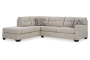 Mahoney Pebble 2-Piece Sleeper Sectional with Chaise -  Ashley - DMV Furniture