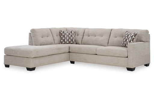Mahoney Pebble 2-Piece Sectional with Chaise -  Ashley - DMV Furniture