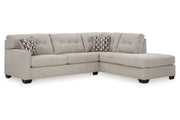 Mahoney Pebble 2-Piece Sleeper Sectional with Chaise -  Ashley - DMV Furniture