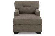 Mahoney Chocolate Sofa and Chaise -  Ashley - DMV Furniture
