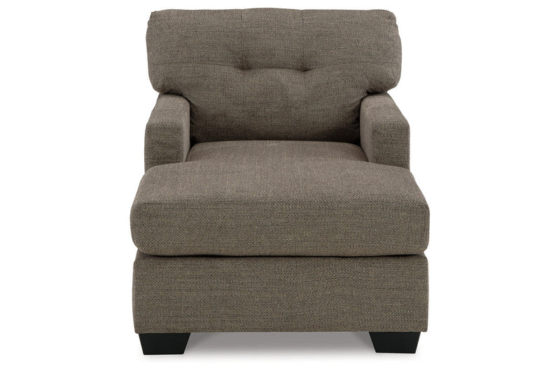 Mahoney Chocolate Sofa and Chaise -  Ashley - DMV Furniture