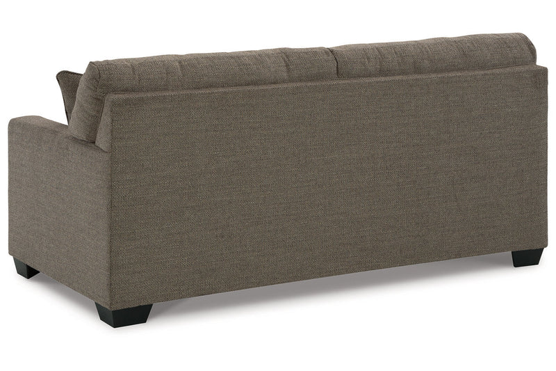Mahoney Chocolate Sofa and Chaise -  Ashley - DMV Furniture