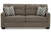 Mahoney Chocolate Sofa and Chaise -  Ashley - DMV Furniture