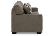 Mahoney Chocolate Sofa and Chaise -  Ashley - DMV Furniture