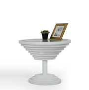 317 White End Table [ETA: 3/15] - DMV FurnitureEnd Table