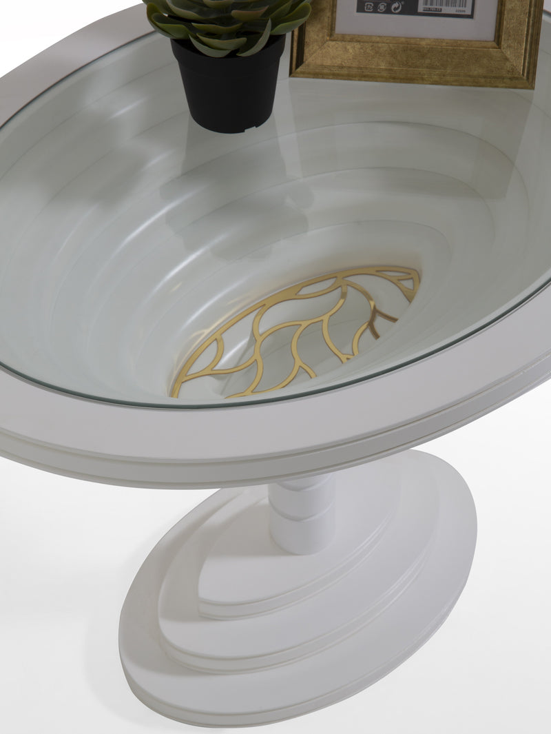 317 White End Table [ETA: 3/15] - DMV FurnitureEnd Table