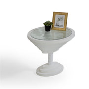 317 White End Table [ETA: 3/15] - DMV FurnitureEnd Table