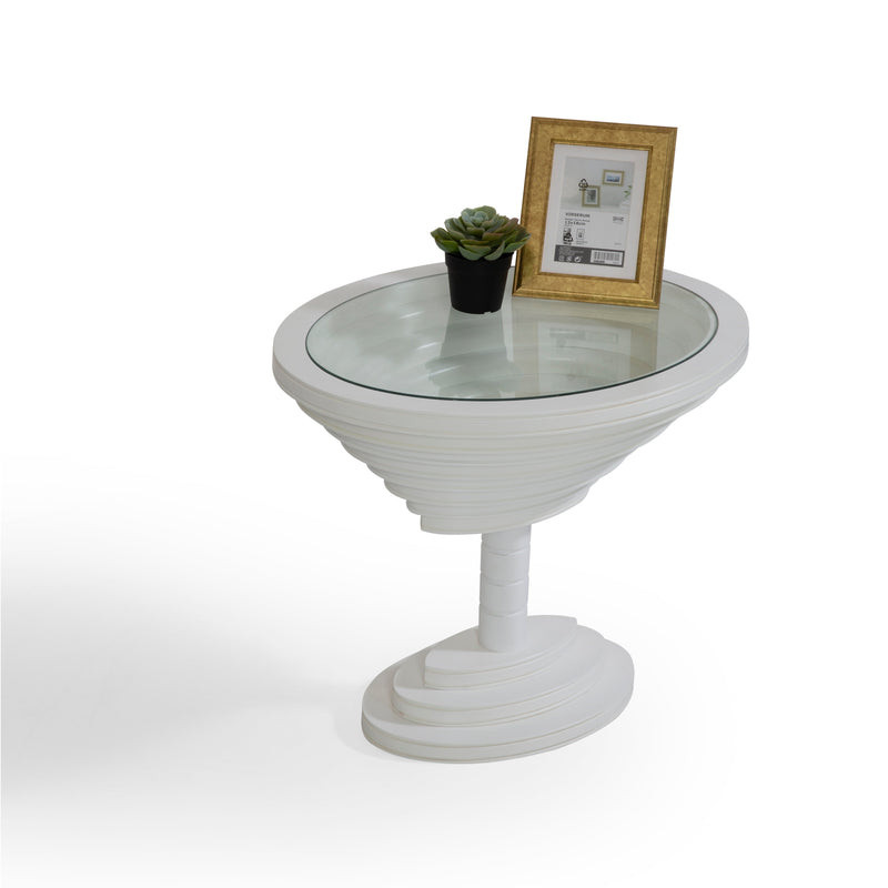 317 White End Table [ETA: 3/15] - DMV FurnitureEnd Table