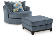 Maxon Place  Oversized Chair and Ottoman -  Ashley - DMV Furniture