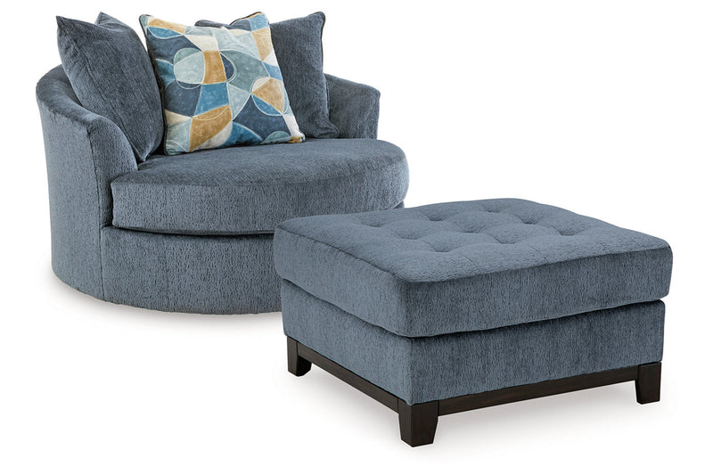Maxon Place  Oversized Chair and Ottoman -  Ashley - DMV Furniture