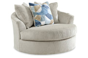 Maxon Place  Oversized Chair and Ottoman -  Ashley - DMV Furniture