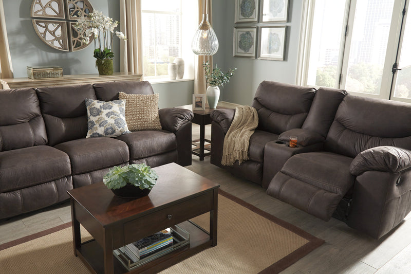 Boxberg Teak Reclining Living Room Set