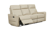 3517 Cream W/ Manual Recliners Set - p14089