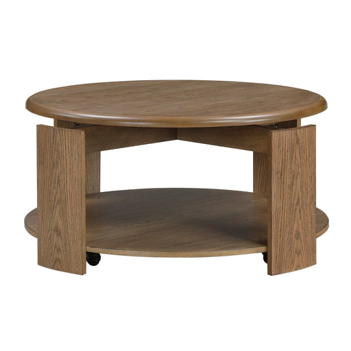 3573-01RD Cocktail Table with Swivel Top - 3573-01RD
