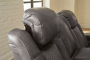 Fyne - Dyme Shadow Power Reclining Living Room Set - DMV FurniturePower Reclining Living Room Set