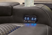 Fyne - Dyme Shadow Power Reclining Living Room Set - DMV FurniturePower Reclining Living Room Set