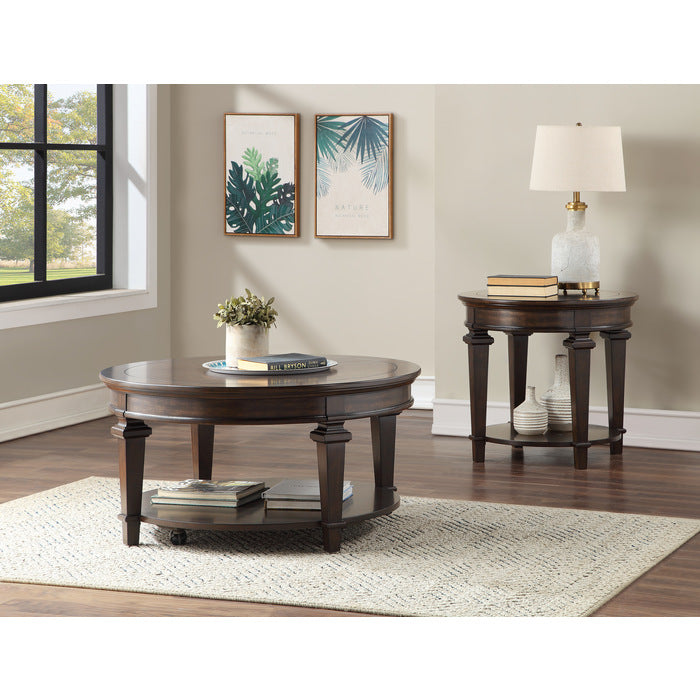 3681-01RD Round Cocktail Table - 3681-01RD