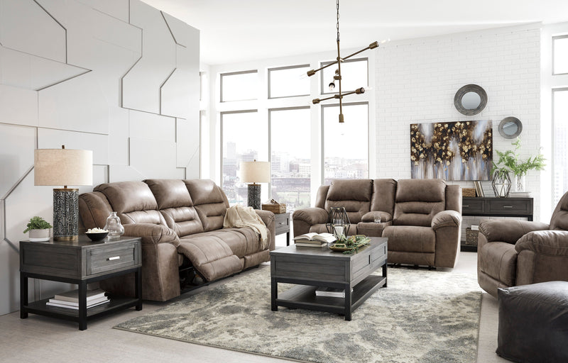 Stoneland Fossil Reclining Living Room Set - DMV FurnitureReclining Living Room Set