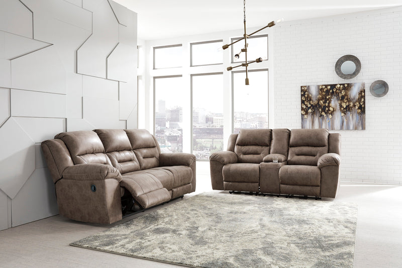 Stoneland Fossil Reclining Living Room Set - DMV FurnitureReclining Living Room Set