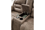 Stoneland Fossil Reclining Sofa and Power Reclining Loveseat -  Ashley - DMV Furniture