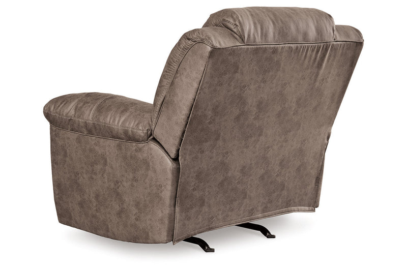 Stoneland Fossil Reclining Loveseat and Power Recliner -  Ashley - DMV Furniture