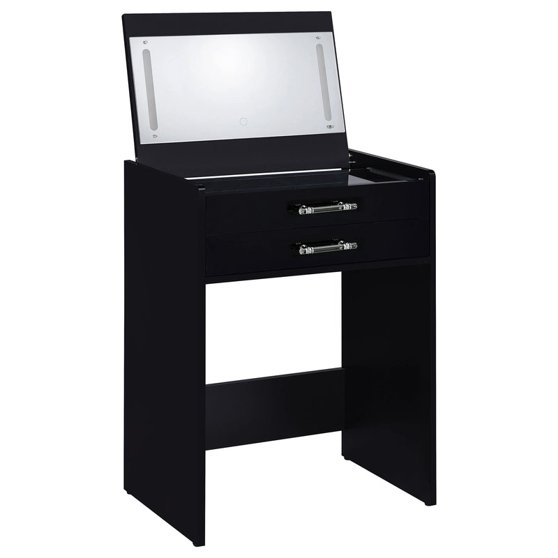 Danbury Makeup Vanity Table with LED Mirror and Stool