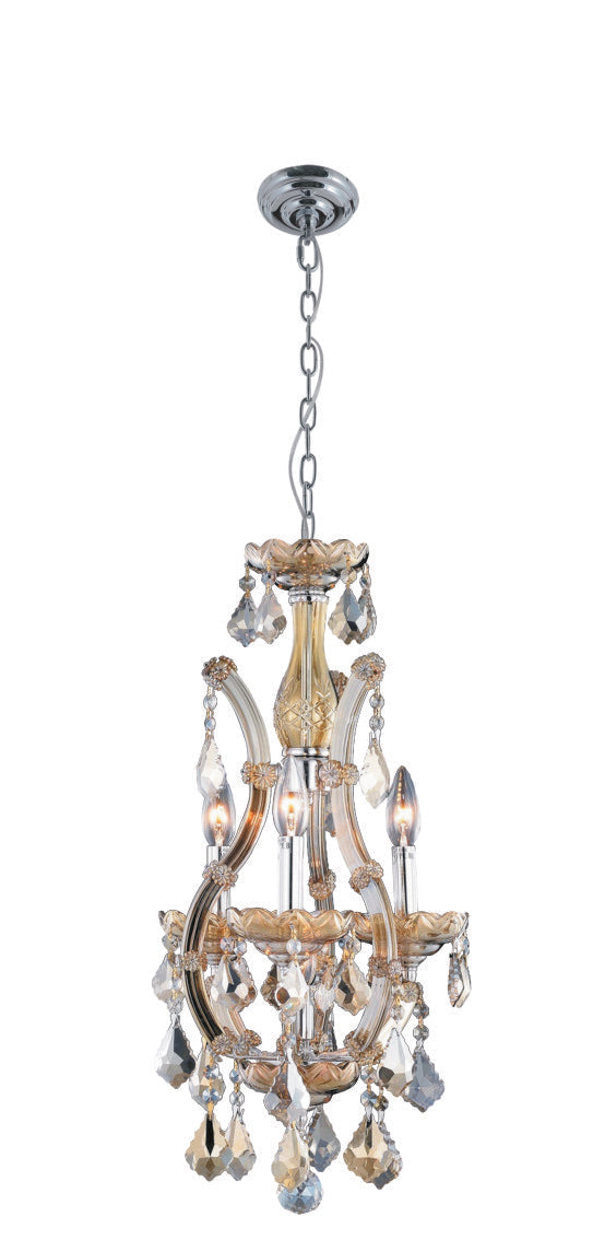 4004W12T-911T 12X26  4 LIGHT TEAK CHROME - 210000004625