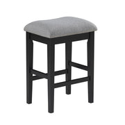 4017BK-24 Counter Height Stool, Set of 2 - 4017BK-24