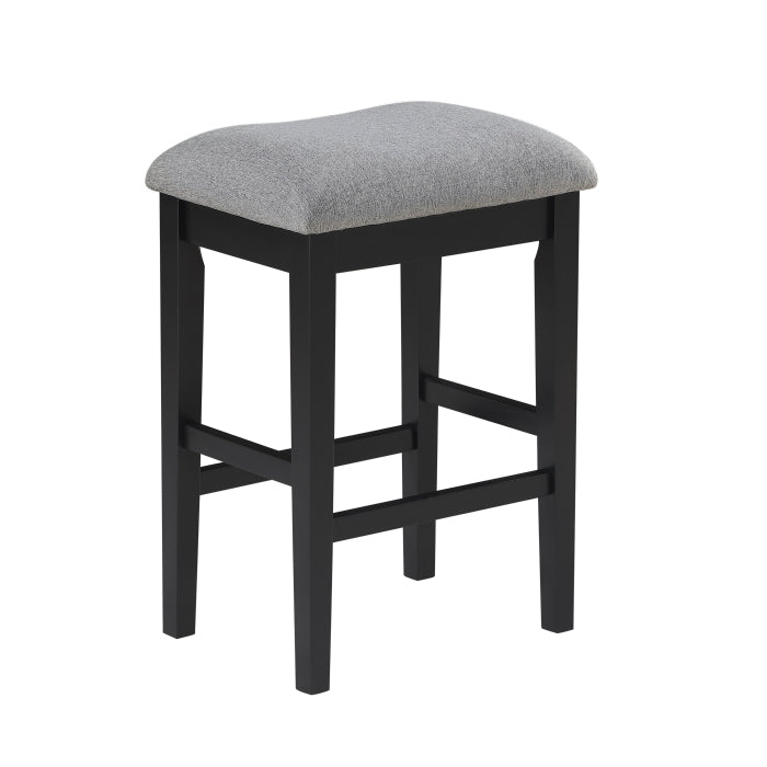 4017BK-24 Counter Height Stool, Set of 2 - 4017BK-24