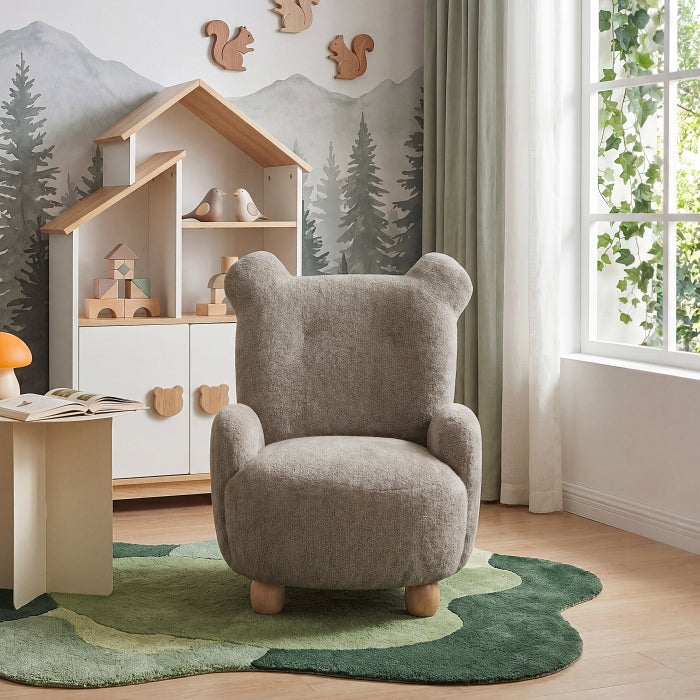4212BRW-1BG Kid's Chair - 4212BRW-1BG