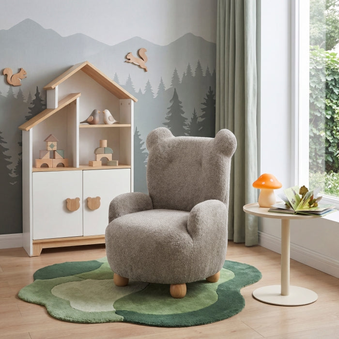 4212BRW-1BG Kid's Chair - 4212BRW-1BG