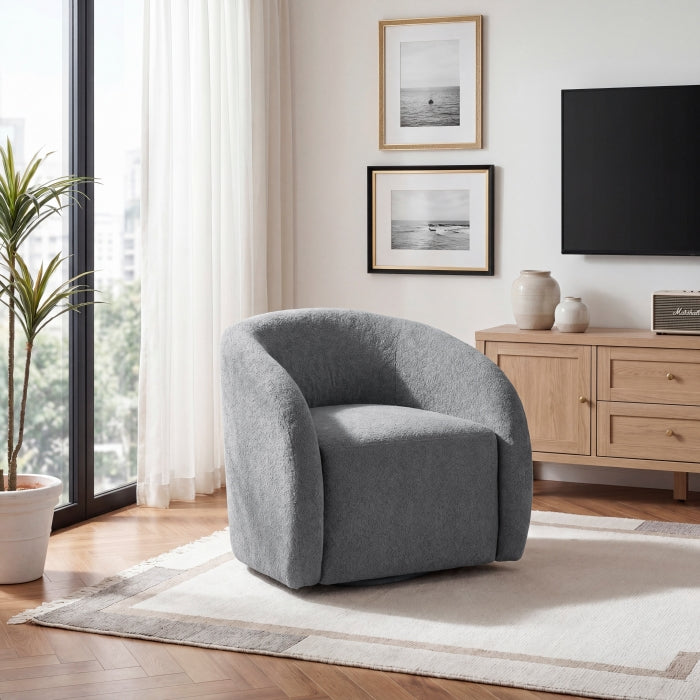4228DGY-1 Swivel Chair - 4228DGY-1