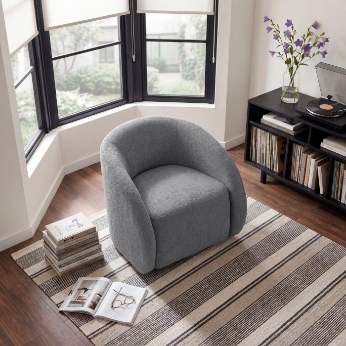 4228DGY-1 Swivel Chair - 4228DGY-1
