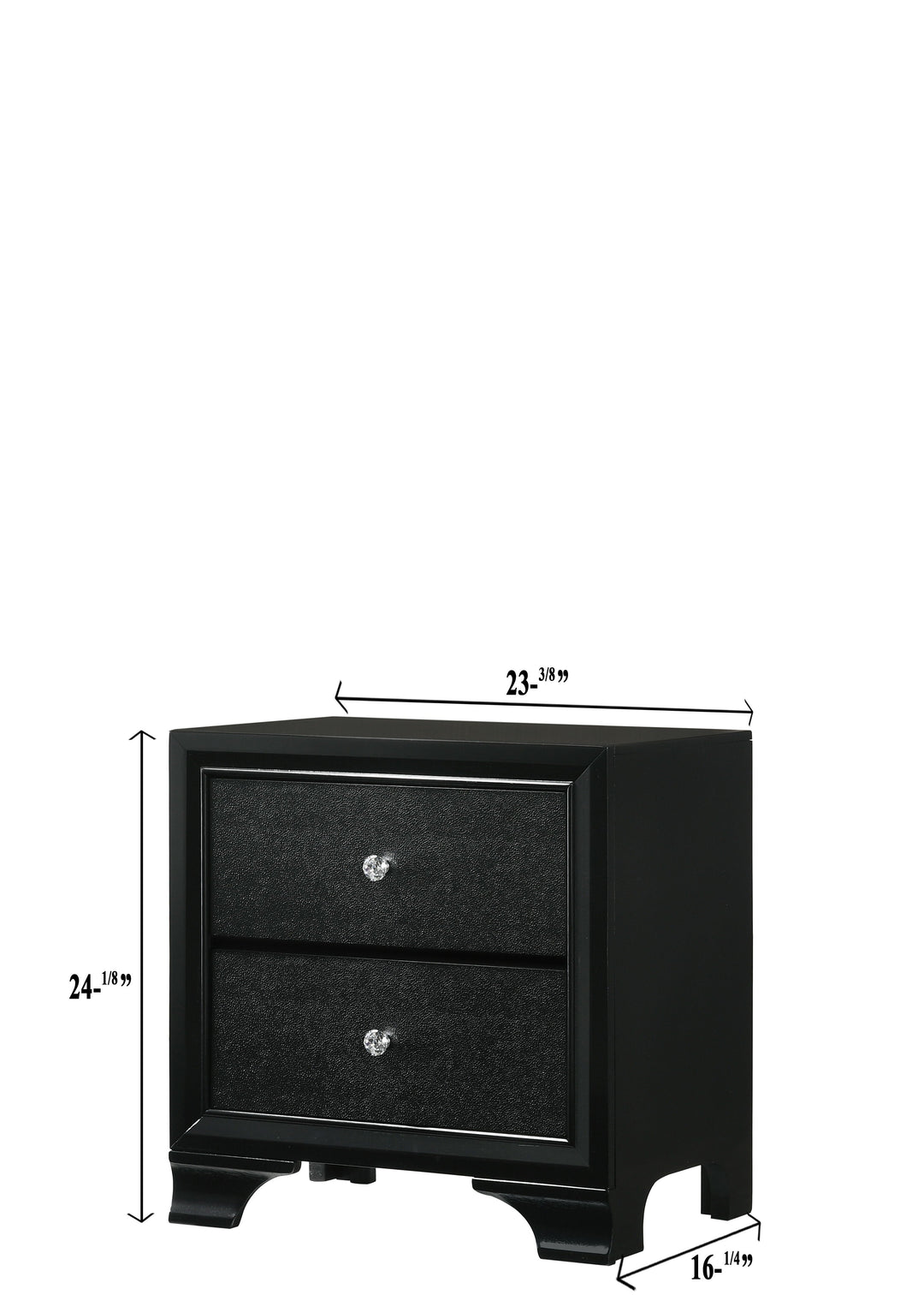 Micah - Nightstand - Black