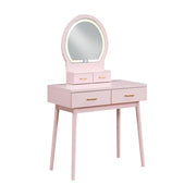 4565PK Dressing Table with Mirror - 4565PK
