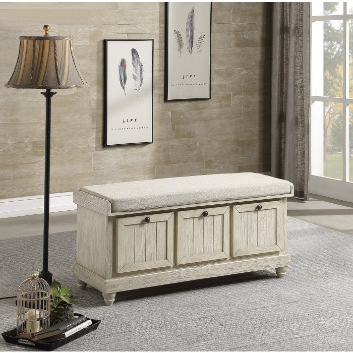 4586W Lift Top Storage Bench - 4586W