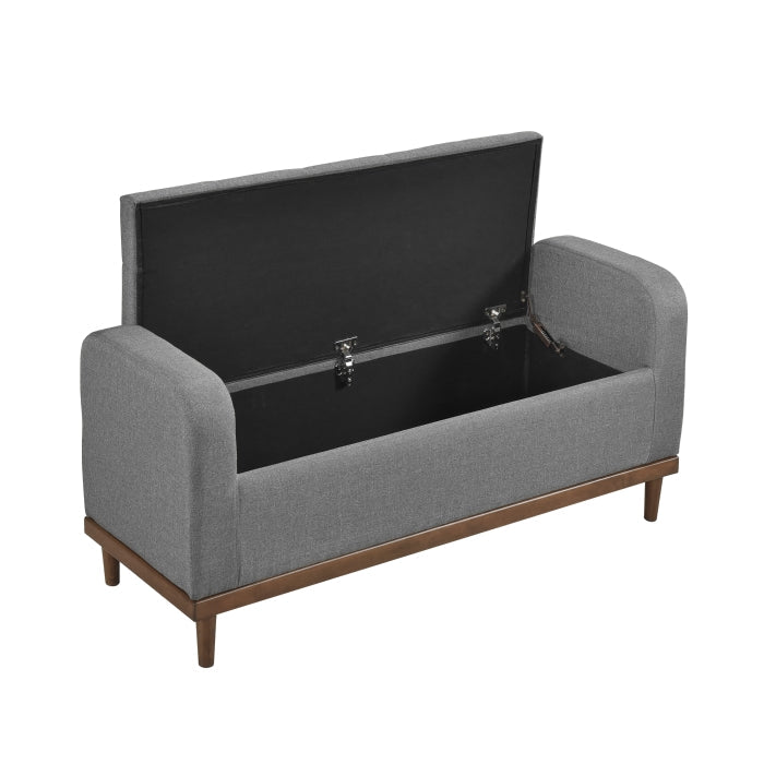 4590GY Lift Top Storage Bench - 4590GY