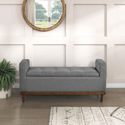4590GY Lift Top Storage Bench - 4590GY