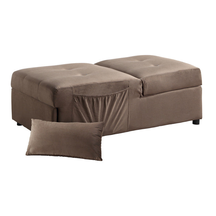 4615-F2 Lift Top Storage Bench with Pull-out Bed - 4615-F2