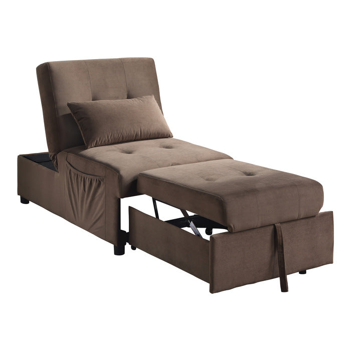 4615-F2 Lift Top Storage Bench with Pull-out Bed - 4615-F2