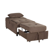4615-F2 Lift Top Storage Bench with Pull-out Bed - 4615-F2