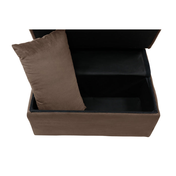 4615-F2 Lift Top Storage Bench with Pull-out Bed - 4615-F2