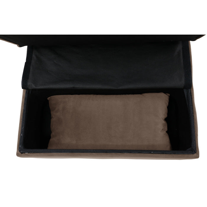 4615-F2 Lift Top Storage Bench with Pull-out Bed - 4615-F2