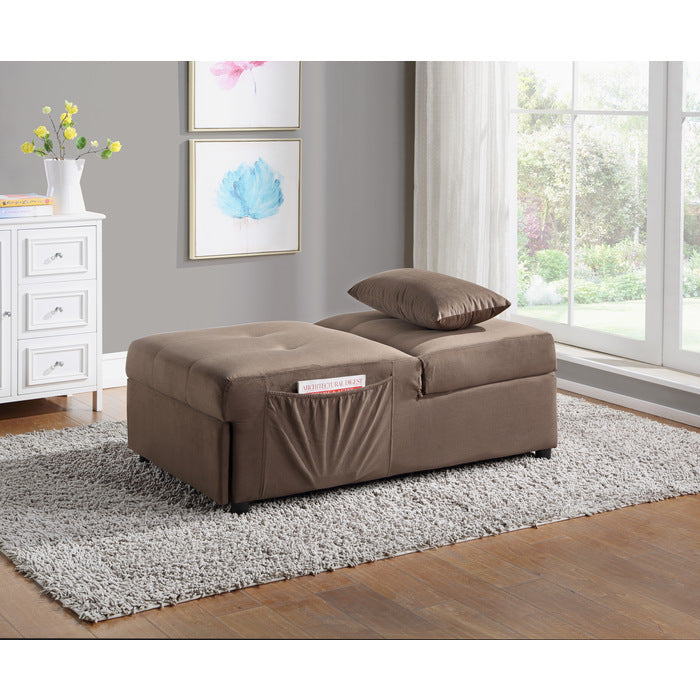 4615-F2 Lift Top Storage Bench with Pull-out Bed - 4615-F2