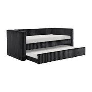 4655BLK* (2) Daybed with Trundle - 4655BLK*