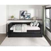4655BLK* (2) Daybed with Trundle - 4655BLK*