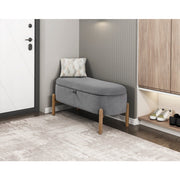 4797GY Lift Top Storage Bench - 4797GY