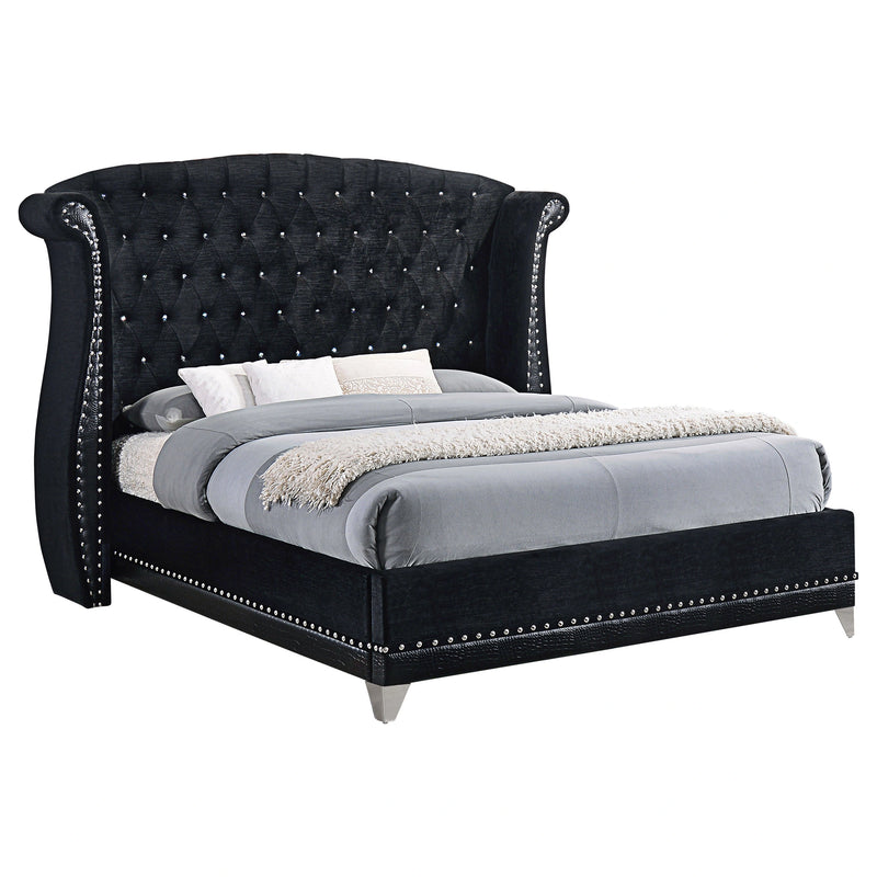 Barzini Wingback Platform Bed